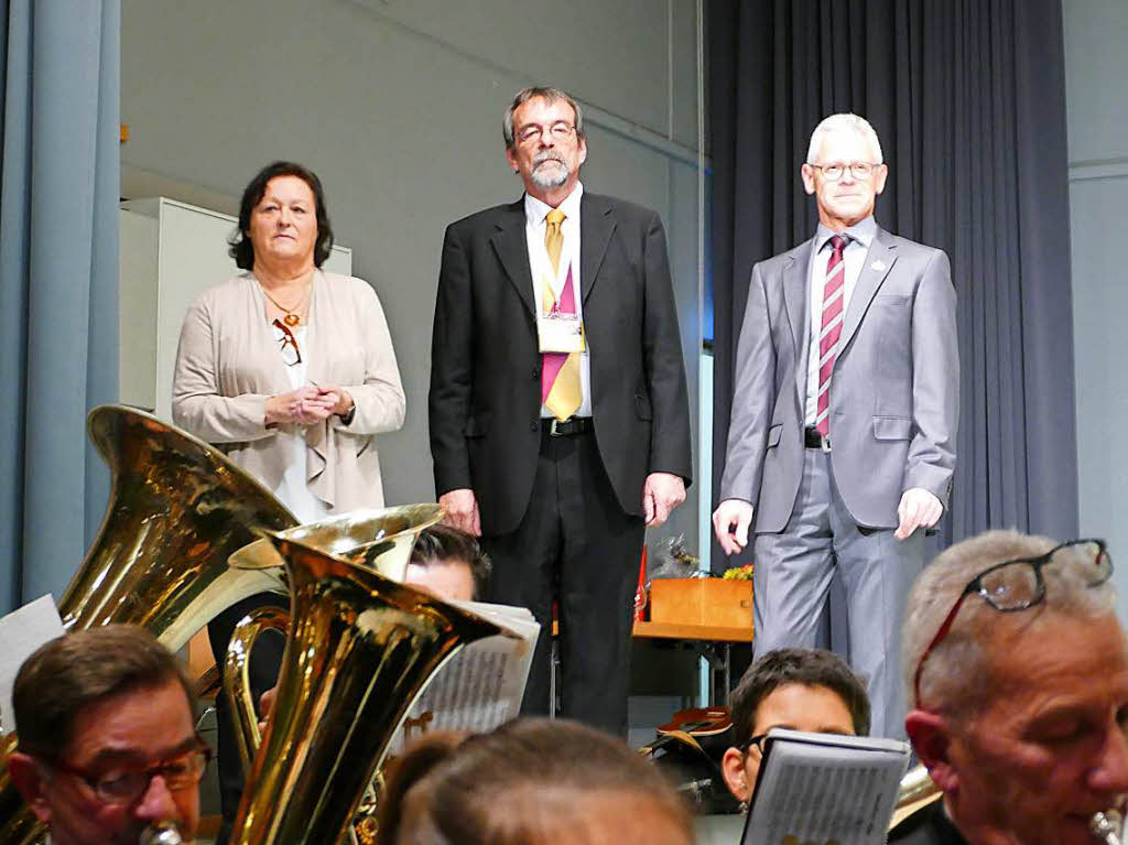 Elvira Kiss, Martin Obert und Thomas Schneider (von links)