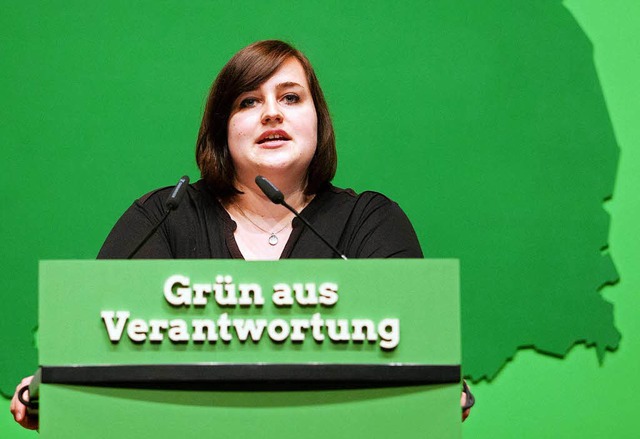 Lena Christin Schwelling von der Grne...der Grnen in Reutlingen (Archivbild).  | Foto: dpa