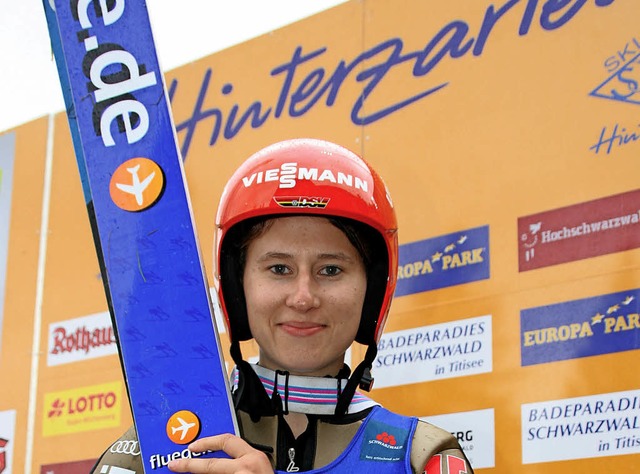 Wettkmpfe daheim sind die schnsten: ...-Weltcup-Skispringen in Hinterzarten.   | Foto: dieter maurer