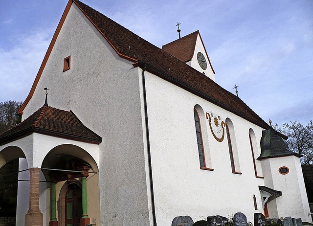 Die Kirche St. Nikolaus in Lausheim wu... die frheren Kirchen angebaut worden.  | Foto: Rittner