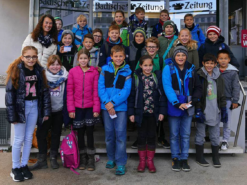 Klasse 4a der Johann-Henrich-Bttner-Schule aus Altenheim Neuried