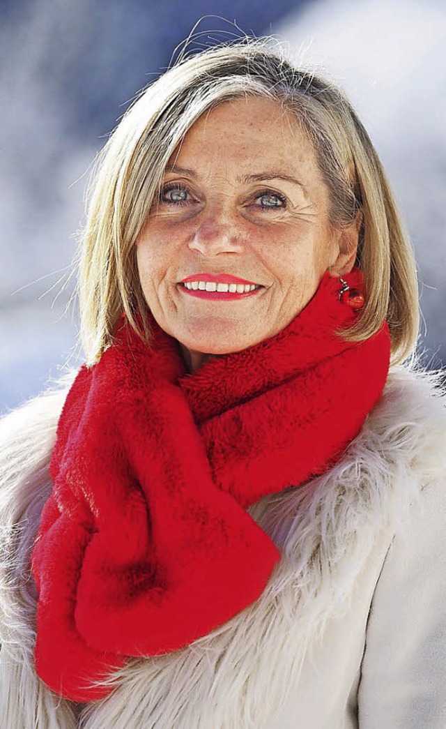 Karin Draxler geniet den Winter in Hinterzarten.   | Foto: Susanne Gilg