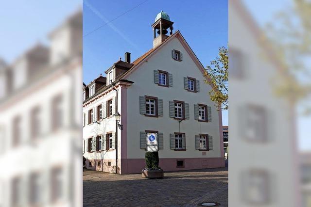 Hinter der Tür des Alten Rathauses in Kirchzwarten wurde getrunken, gelernt und Politik gemacht