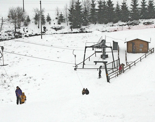 Der Gemeinderat hat das touristische G...Skilift auch im Sommer genutzt werden.  | Foto: Wilfried Dieckmann
