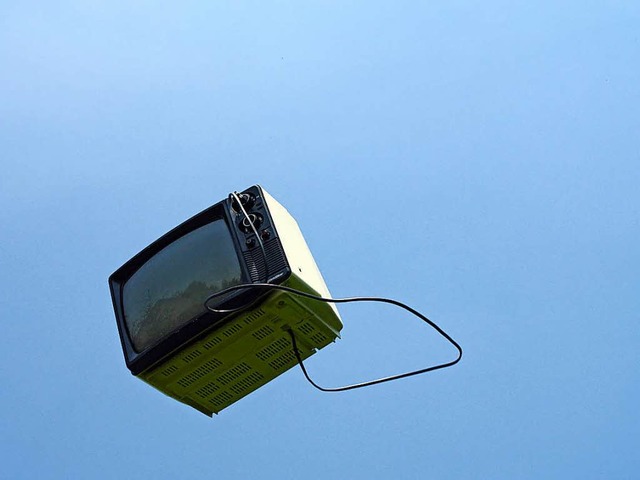 Ausgedient haben alte Rhrenfernseher,...noch mit einem Receiver    verwendbar.  | Foto: Photocase.de/eris23