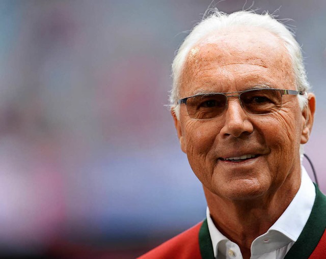 Franz Beckenbauer im Mai 2016  | Foto: dpa