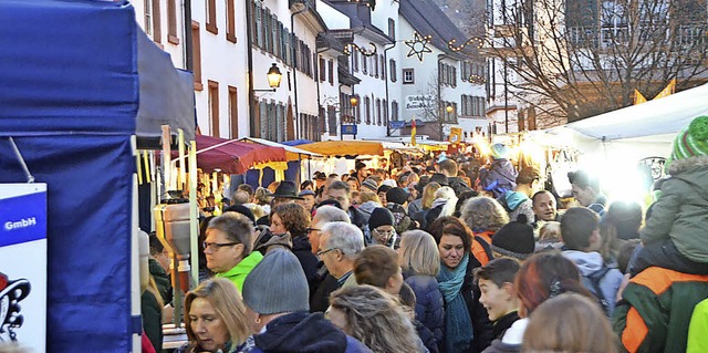 Markt mit Druggete-Garantie: Der Chalt...kt jedes Jahr zahlreiche Besucher an.   | Foto: Sattelberger