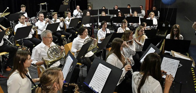 &#8222;Es wimmelte von Notenteilchen&#...ches Konzert. Dem Publikum gefiel es.   | Foto: Wolfgang Knstle