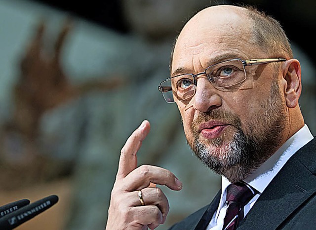 SPD-Chef Martin Schulz   | Foto: dpa