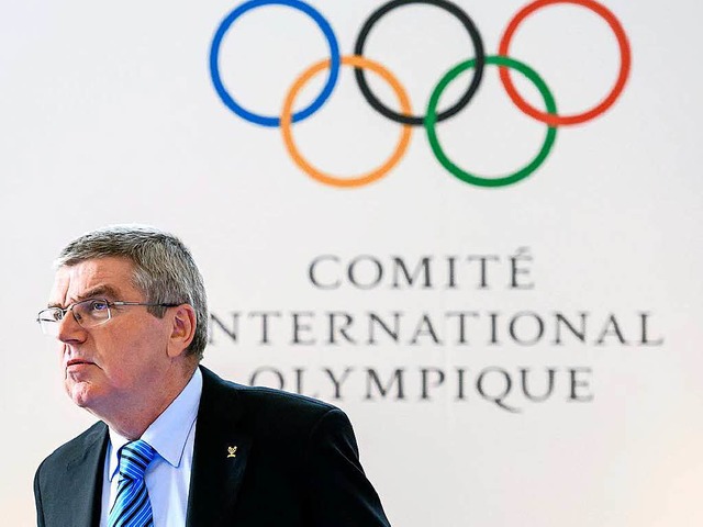 Steht vor der bislang  wichtigsten Ent...er Karriere: IOC-Prsident Thomas Bach  | Foto: dpa