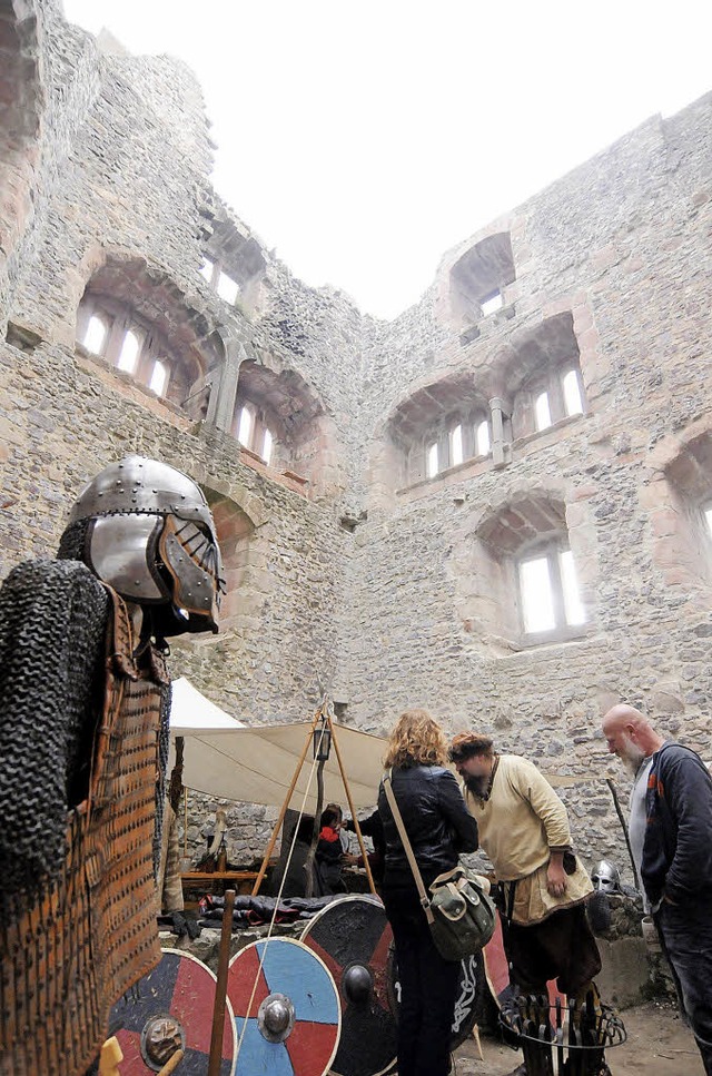 Die Burgruine Hohengeroldseck ist beli...stieren und Besuchertoiletten bauen.    | Foto: Wolfgang Knstle