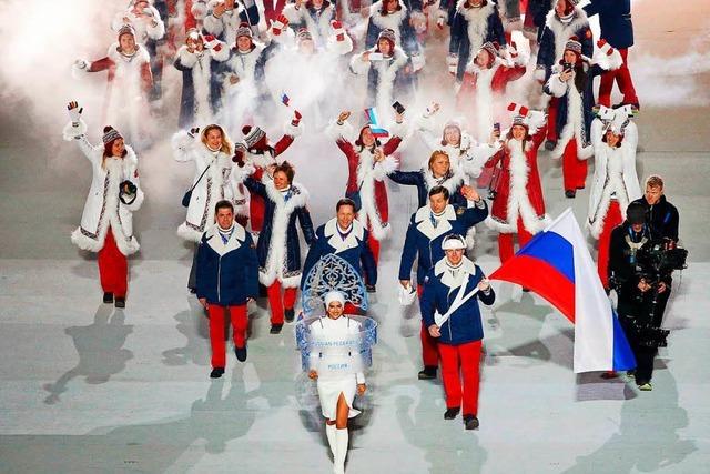 IOC schliet Russland von olympischen Winterspielen aus