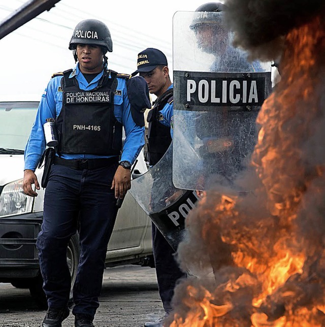 Unruhen in Honduras  | Foto: afp