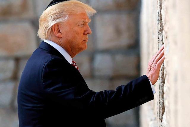 Trump erkennt Jerusalem als Hauptstadt Israels an