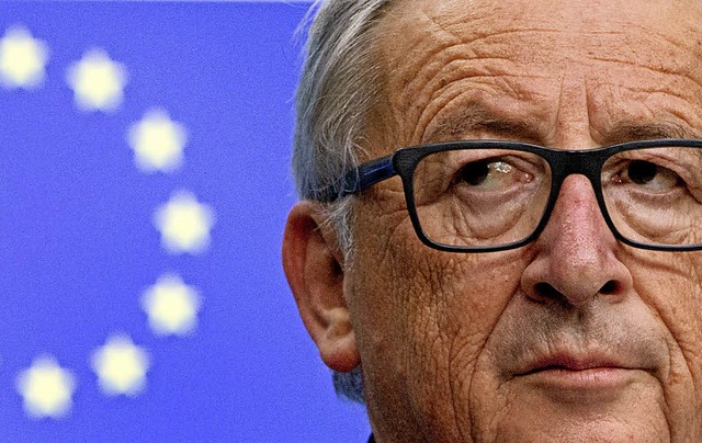 Aufschlag Juncker: Der EU-Kommissionsp...hlge fr die Reform der Eurozone vor.  | Foto: dpa