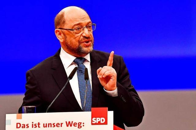 Schulz will Vereinigte Staaten von Europa bis 2025