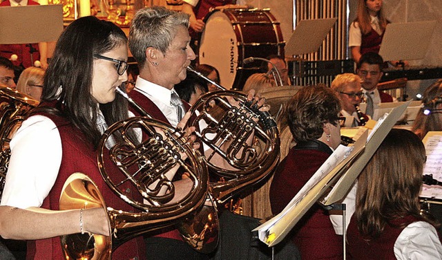 Der Musikverein spielt am Samstag sein Jahreskonzert.   | Foto: Peter Schtz