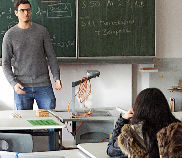 Die Auszubildenden kamen, um einen Einblick in ihr Berufsleben zu vermitteln.   | Foto: Jrn Kerckhoff