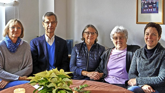 Miteinander und Freinander in Wehr (v...enes erstes Jahr Nachbarschaftshilfe.   | Foto: Julia Becker