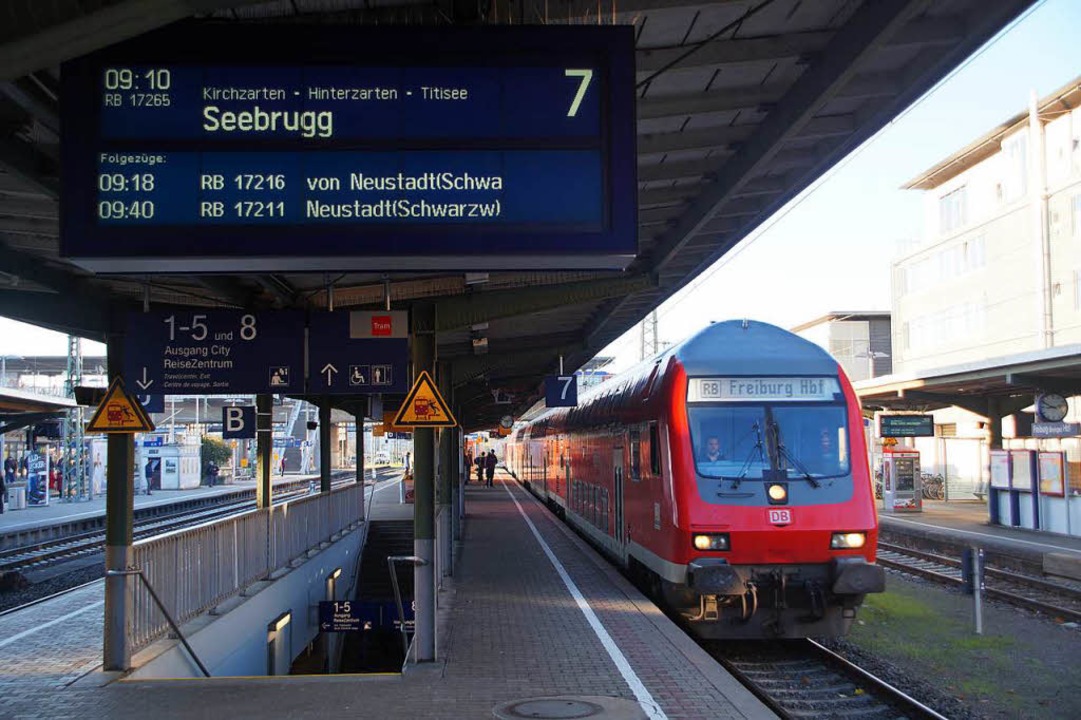 Ab März 2018 ist die Strecke Freiburg &#8211; Titisee &#8211; Seebrugg gesperrt.  | Foto: Sebastian Wolfrum