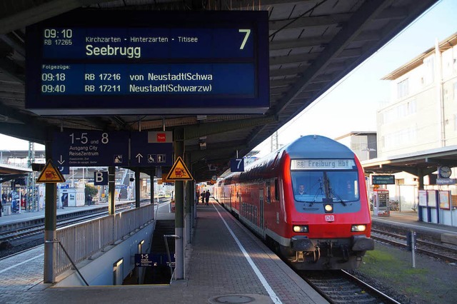 Ab Mrz 2018 ist die Strecke Freiburg &#8211; Titisee &#8211; Seebrugg gesperrt.  | Foto: Sebastian Wolfrum
