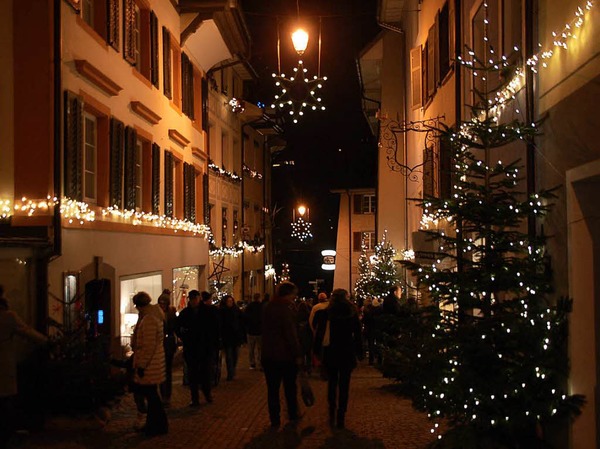 Grenzberschreitende Altstadtweihnacht Laufenburg