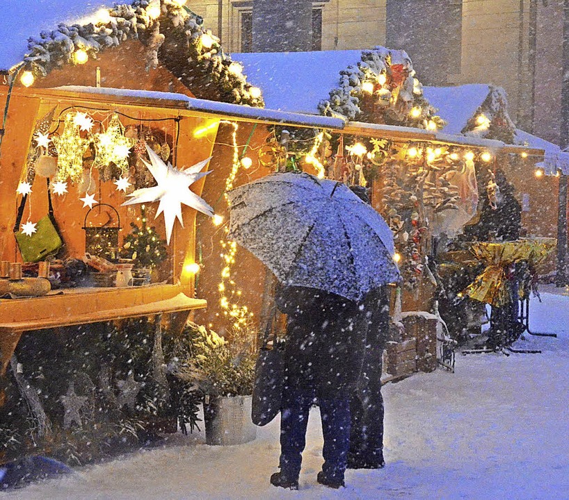 Weihnachtsmarkt Am Dom - St. Blasien - Badische Zeitung