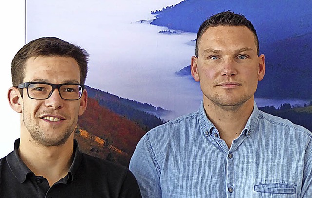Stefan Kleiser (links) und Sven Durak-Rollmann sind  schon Stammzellenspender.   | Foto: Stellmach