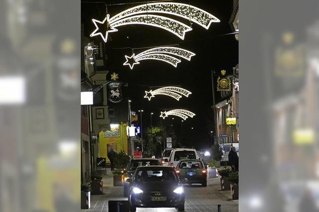 Adventlicher Lichterglanz lsst die Innenstdte von Bad Krozingen und Staufen erstrahlen