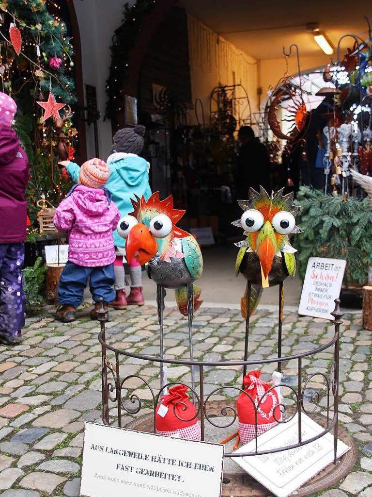 Beim 44. Altstaufener Weihnachtsmarkt gab es fr jeden etwas in der festlich geschmckten Stadt.