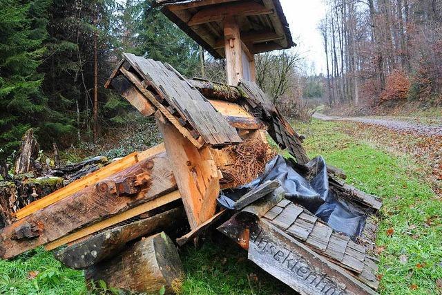 Massive Zerstörungswut in den Wäldern von Steinen und Maulburg