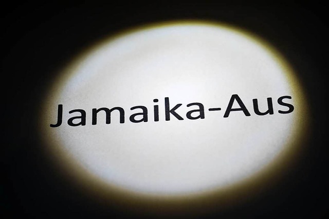 Wort des Jahres: Jamaika-Aus.  | Foto: dpa