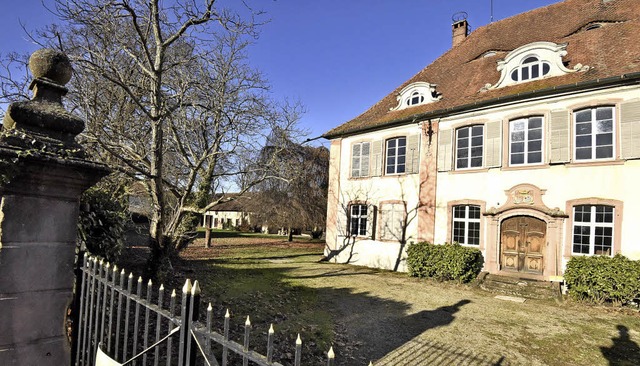 Im Park von Schloss Buchholz wird die ...Herrenhaus  integriert werden sollen.   | Foto: Fotos: mzd