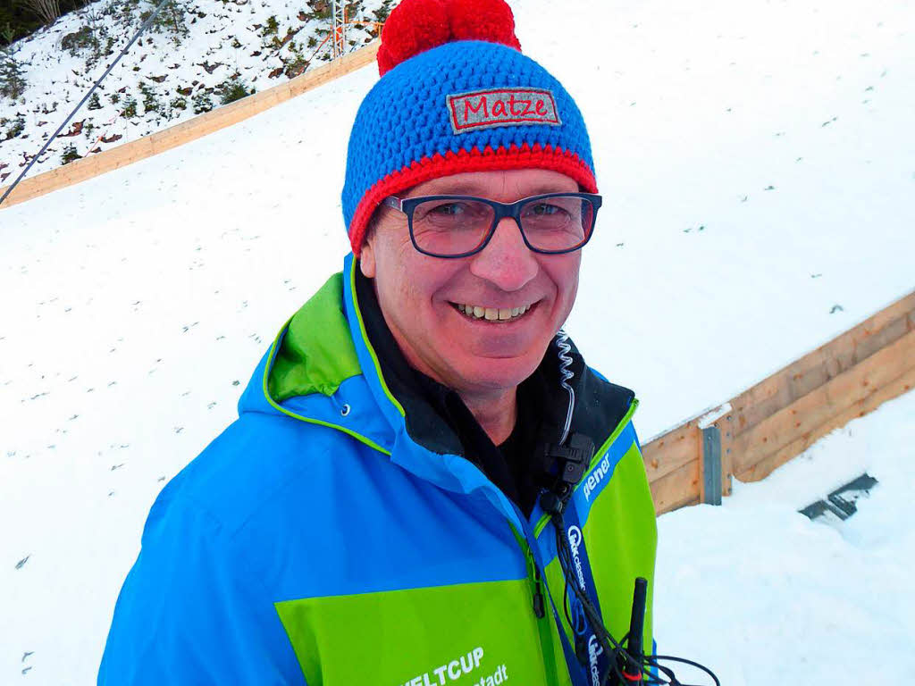 Schanzenchef Matthias Schlegel: Eindrcke vom Teamspringen beim Skisprung-Weltcup am 9. Dezember in Neustadt. 5000 Zuschauer erlebten auf der hochklassig prparierten Hochfirstschanze hochklassigen, spannenden Sport. Norwegen gewann vor Polen und Deutschland