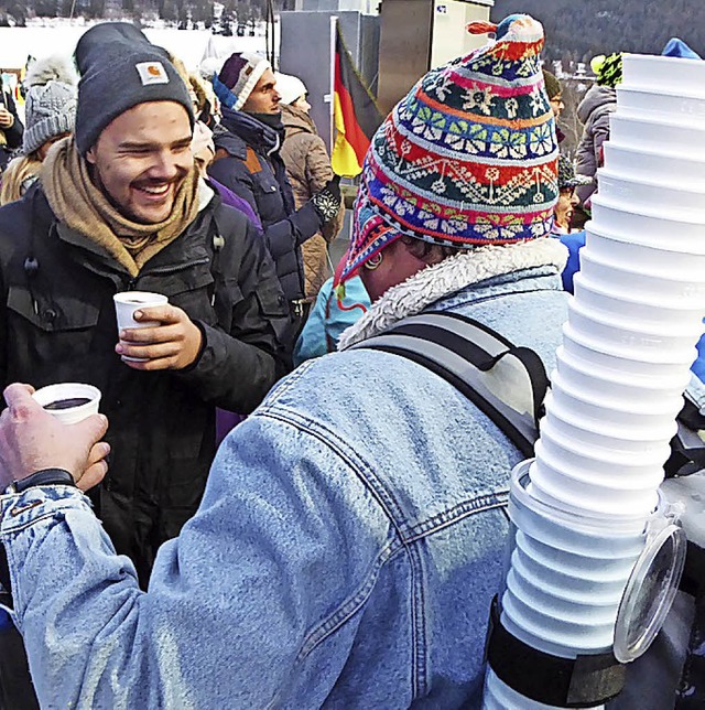 Eindrcke vom Teamspringen beim Skispr...wegen gewann vor Polen und Deutschland  | Foto: Peter Stellmach