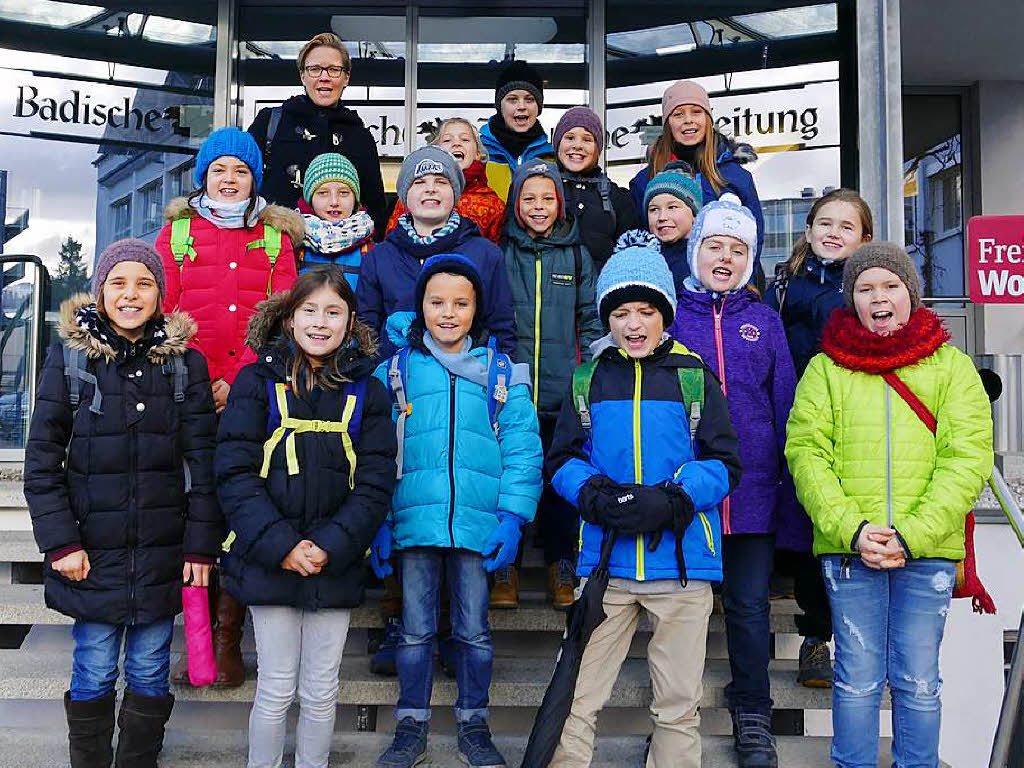 Klasse 4b der Astrid-Lindgren-Grundschule Hauingen aus Lrrach