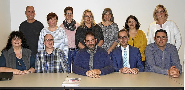 Die erste Vorstand des neuen Vereins &...raner, Angelika Engist und Gerd Schr.  | Foto: Herbert Trogus