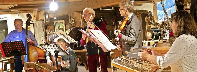 Die Hansmeyerhofmusik spielte in verschiedenen Besetzungen.   | Foto: Privat