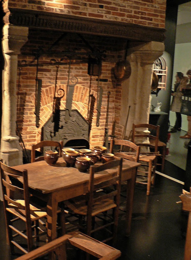 Ein Raum im Museum ist  im Stil der  Vie Cauchoise eingerichtet.   | Foto: Ptter