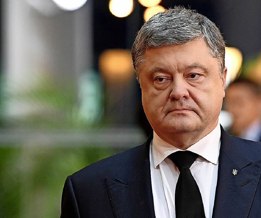 Korruption untergräbt das Vertrauen in Poroschenko Ausland Badische