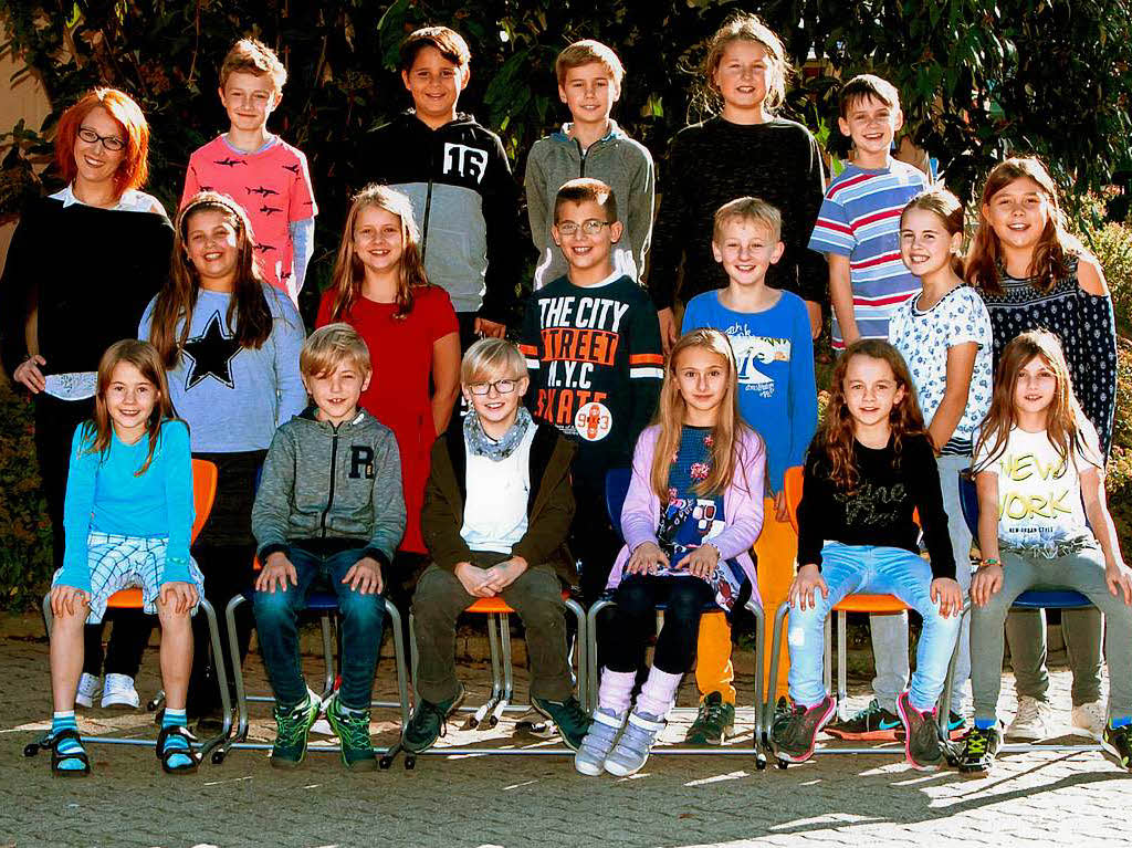 Klasse 4b der Schlossbergschule, Lrrach-Haagen