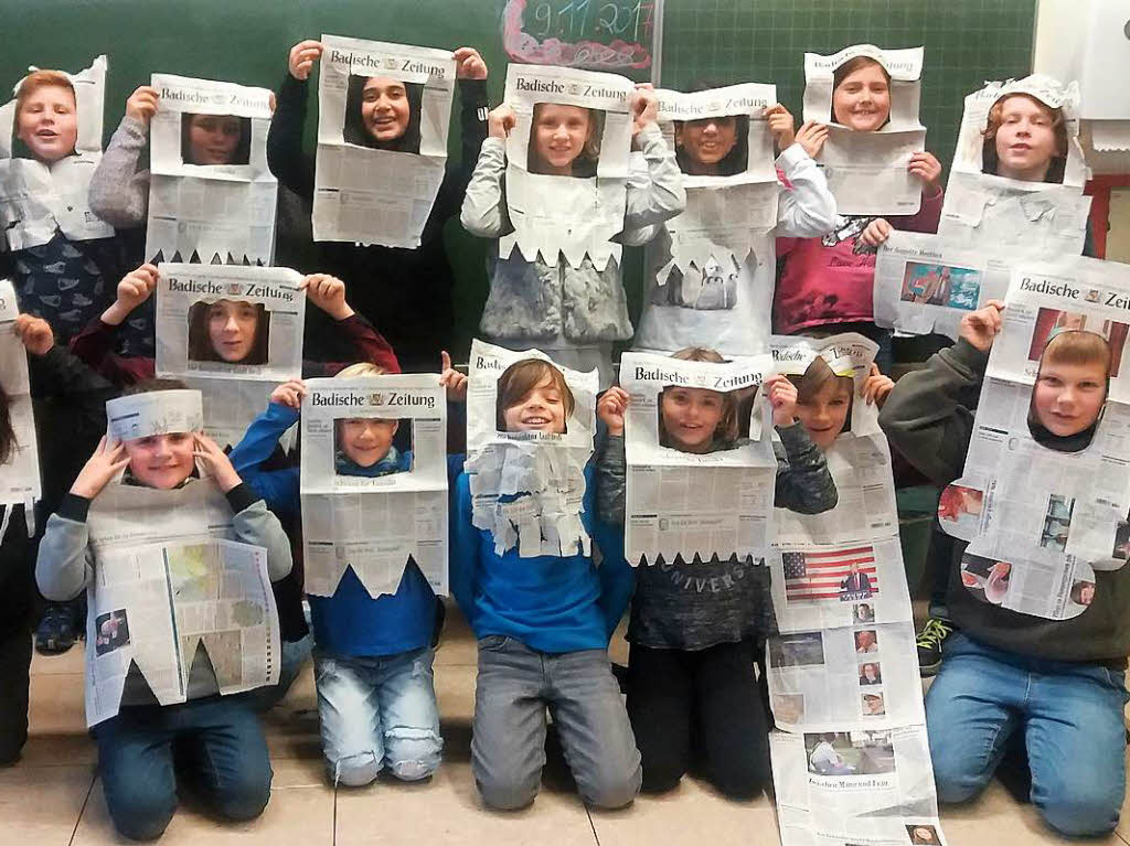 Klasse 4b der Zweitlerland-Grundschule, Bleibach (Teil 2)