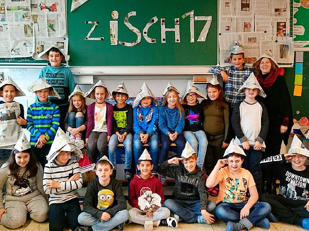 Klasse 4a der Goetheschule, Rheinfelden