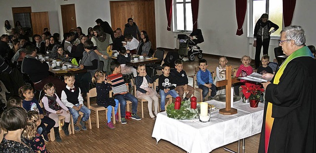 <BZ-FotoAnlauf>Eichener Dorfadvent: </...r gestalteten den Familiennachmittag.   | Foto: Ralph Lacher