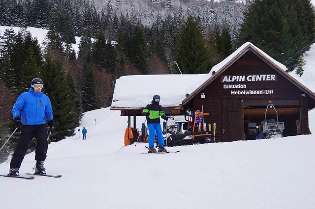 Am Feldberg hat ber die  Hlfte der Lifte fr Alpinskifahrer geffnet.  | Foto: Verena Wehrle