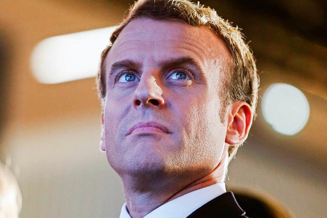 Macron in Herrscherpose   | Foto: wikipedia/AFP