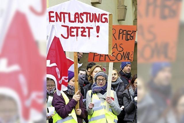 Warum 500 Beschftigte der Uniklinik Freiburg am Donnerstag gestreikt haben