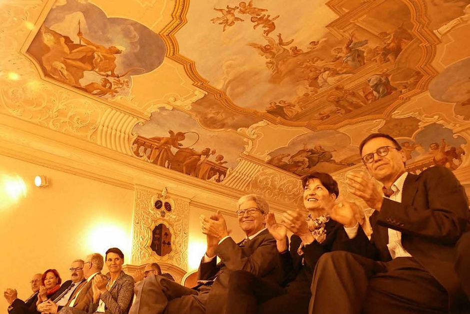 Feierstunde zur Verabschiedung von Jürgen Glocker im Schloss Bonndorf. (Foto: Stefan Limberger-Andris) Feierstunde zur Verabschiedung von Jürgen Glocker im Schloss Bonndorf. (Foto: Stefan Limberger-Andris)