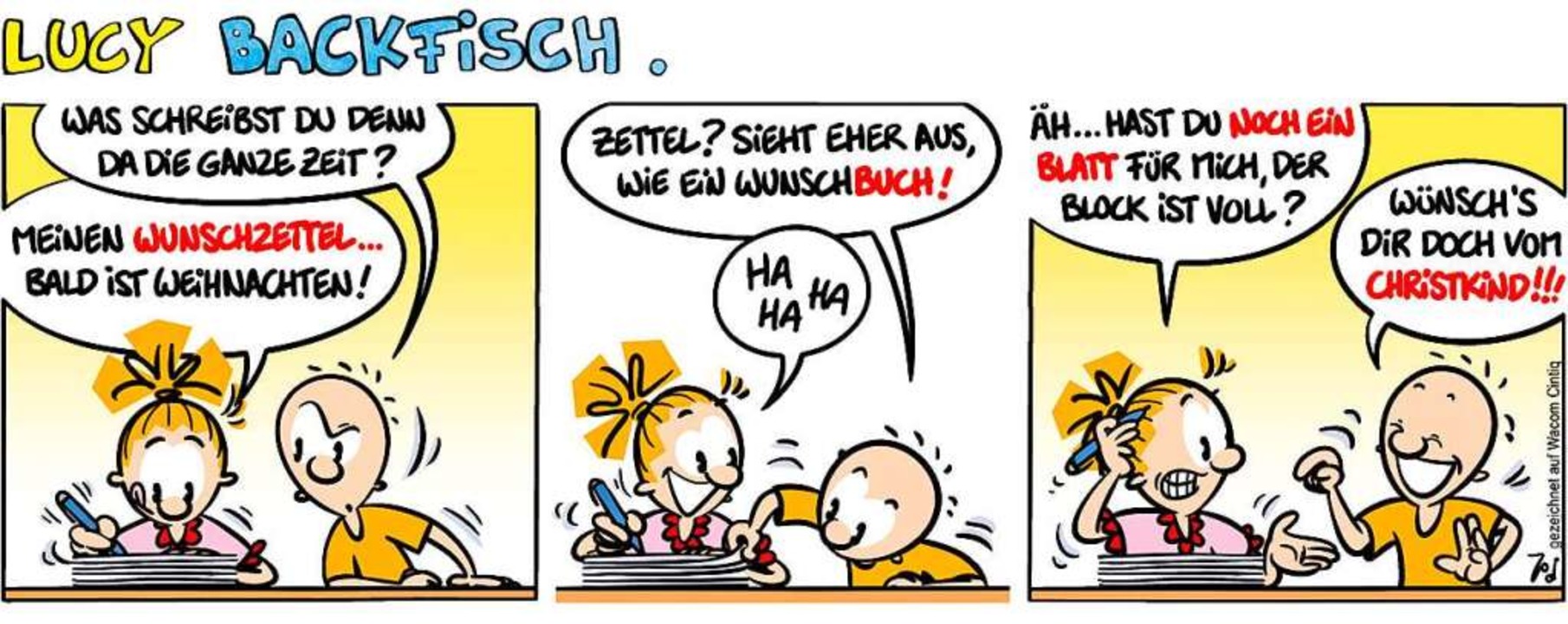 Lucy Backfisch Der Wunschzettel Neues Für Kinder Badische Zeitung