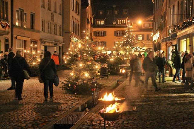 Fotos: Zauberhaftes Staufen bei Nacht